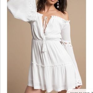 Tobi off the shoulder dress